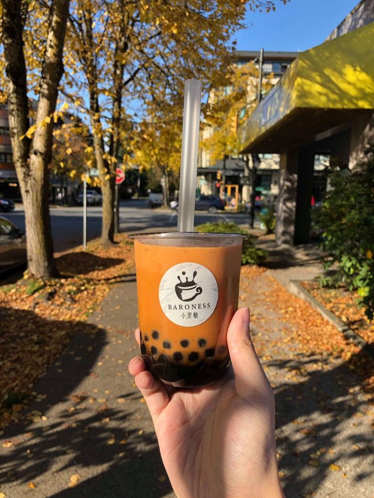 9 Best Bubble Tea Spots In Vancouver What To Order 2024   Baroness Thai Tea 770x1026 