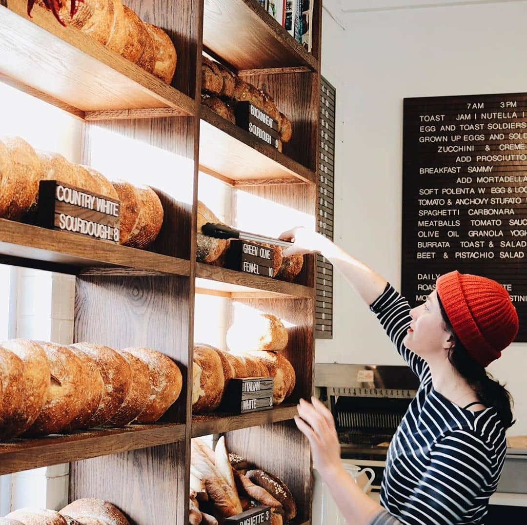 case of sourdough bread