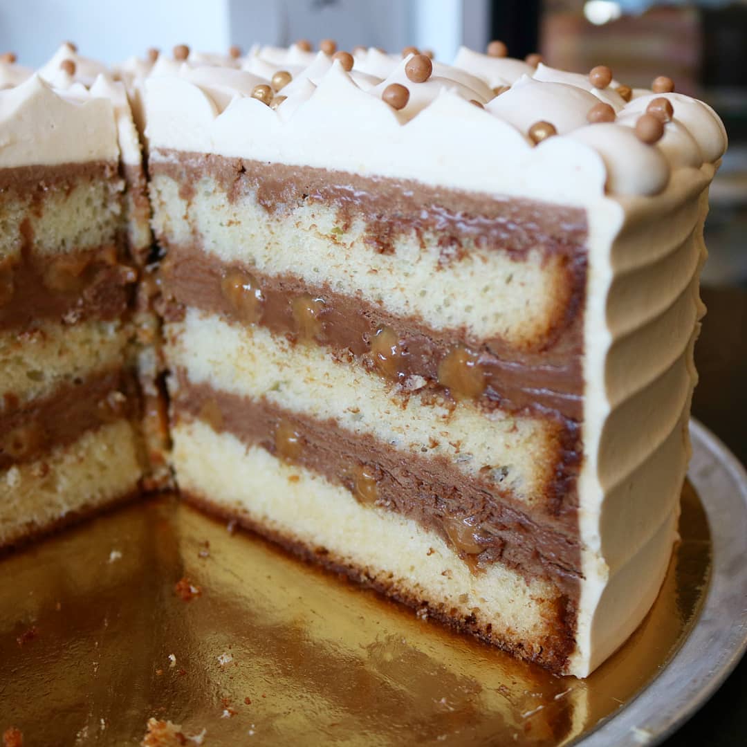 salted caramel cake