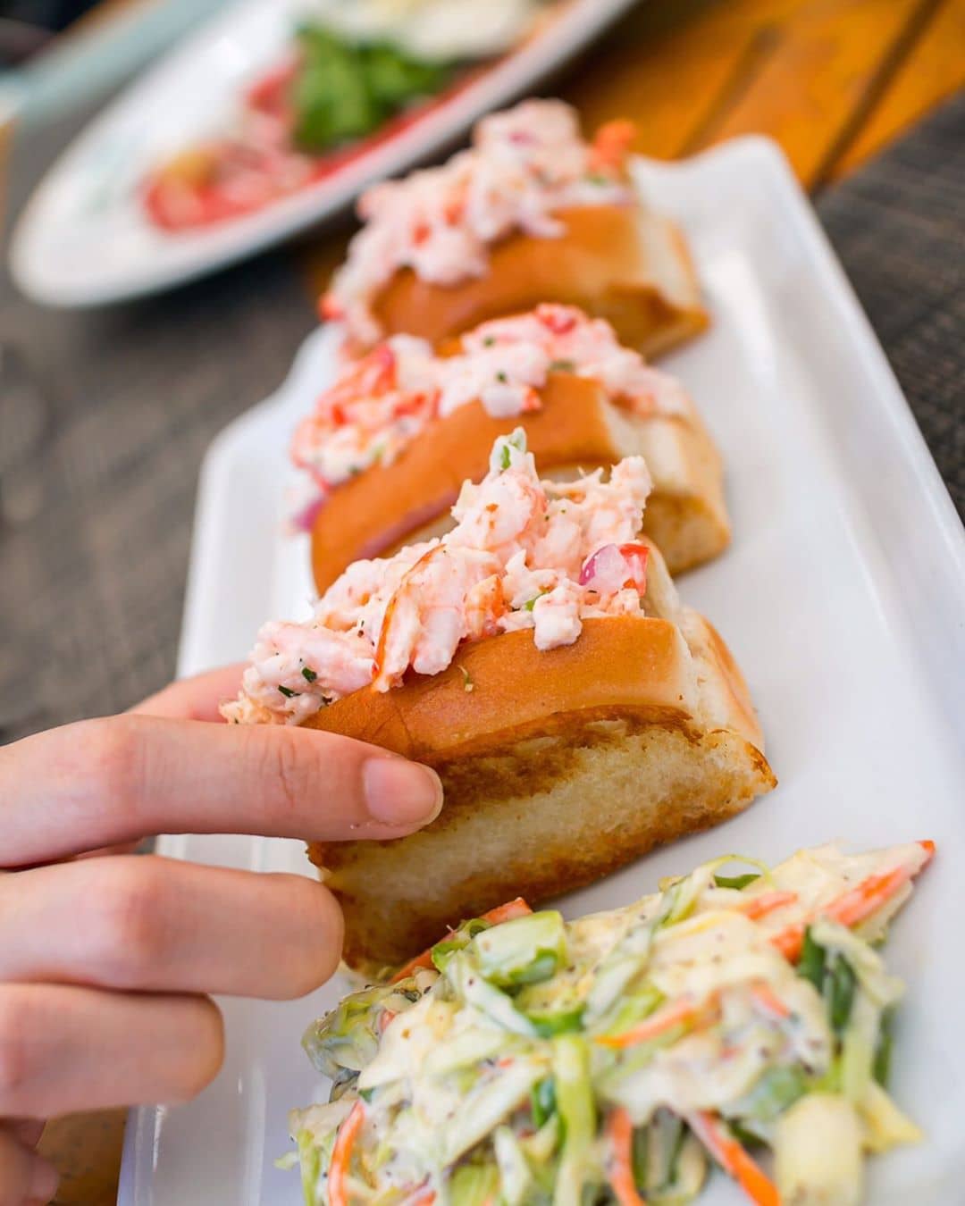 lobster roll sandwiches