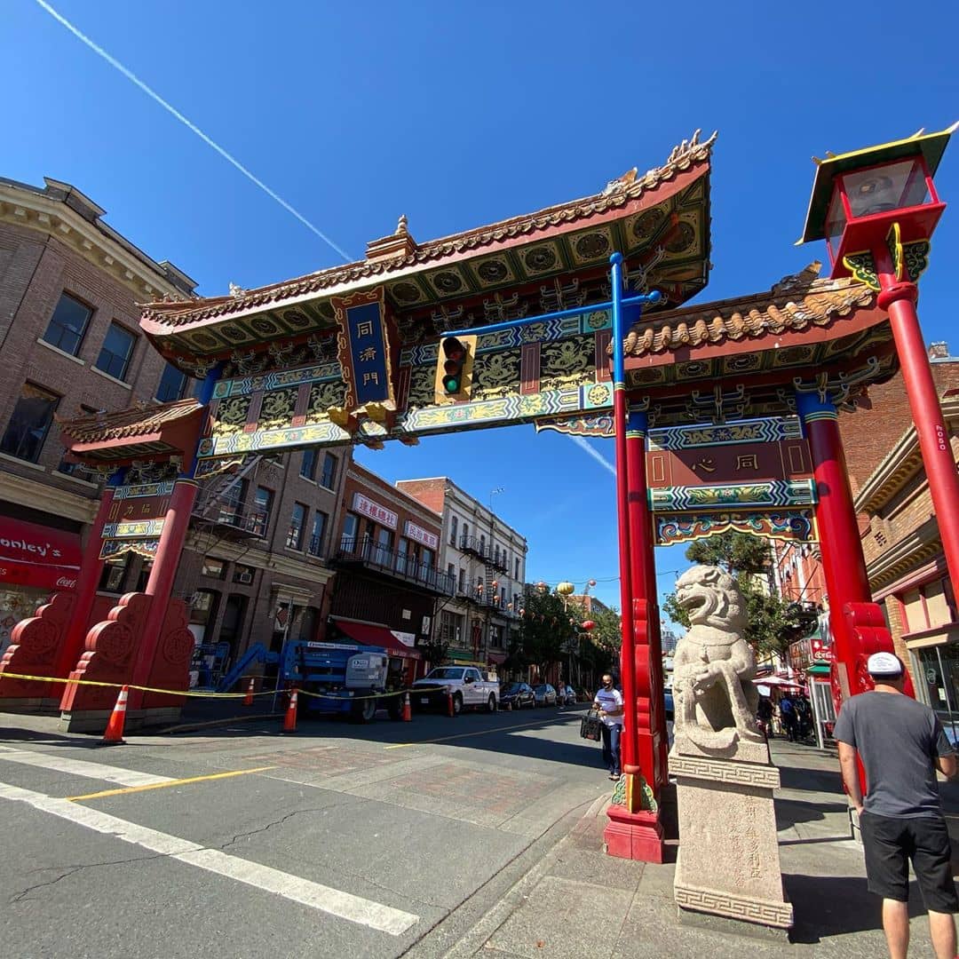 Vancouver to Victoria chinatown gate