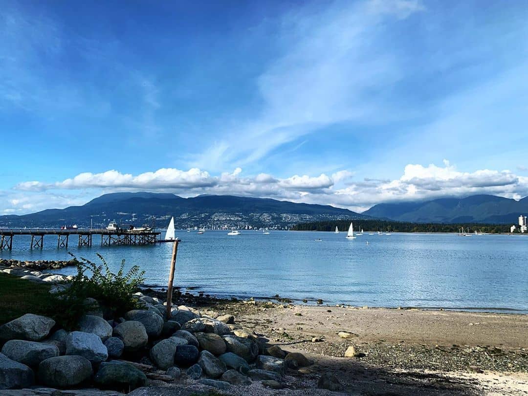 best beaches in vancouver - kitsilano beach