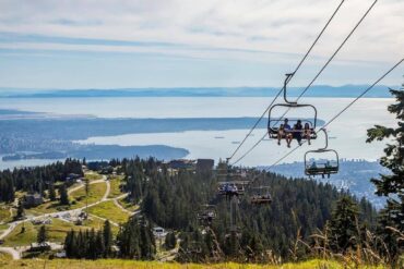 Grouse Mountain Guide view and lift