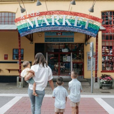 granville island neighbourhood guidebook - kids market exterior