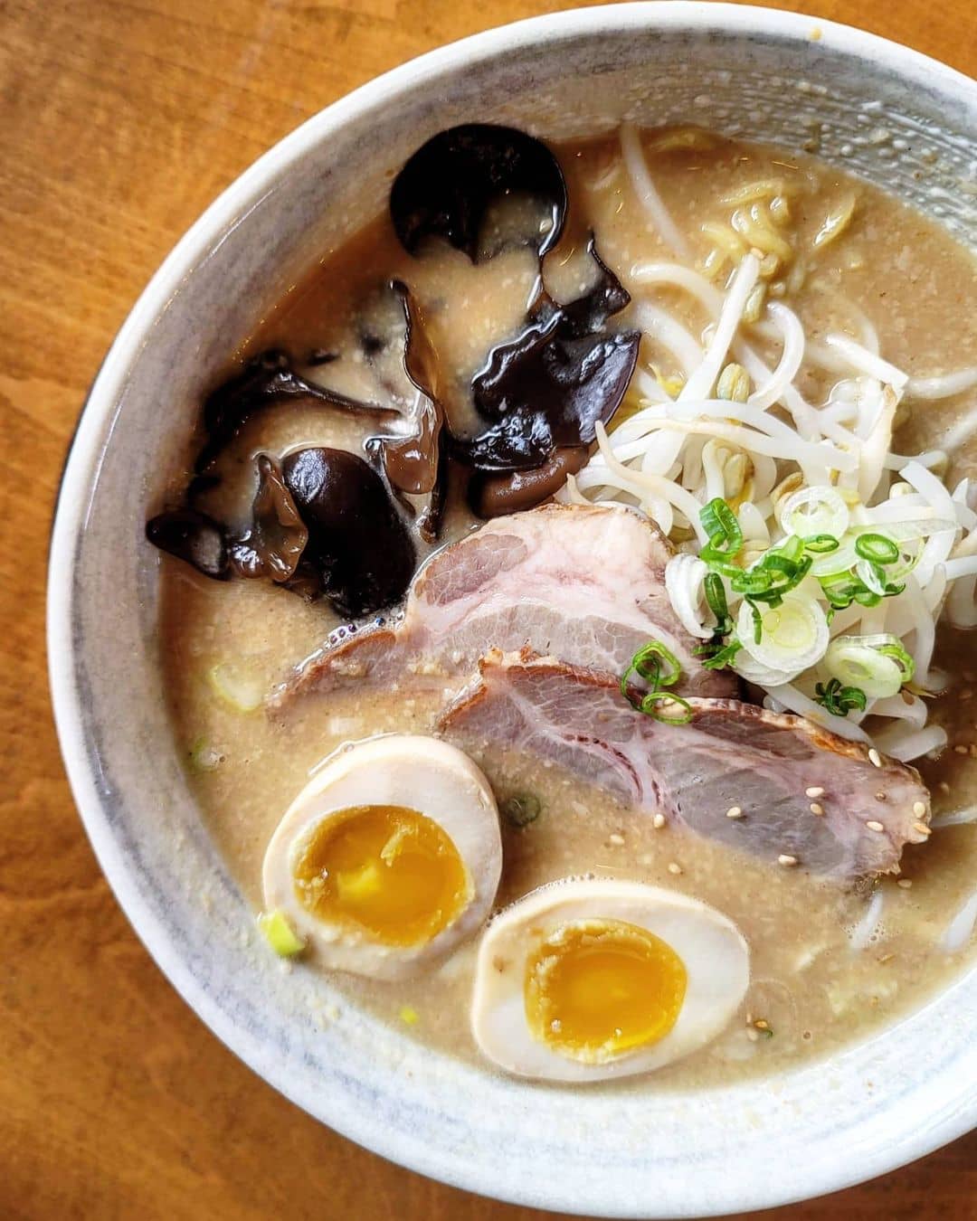 Steveston Neighbourhood Guidebook - gmen ramen with 2 eggs broth