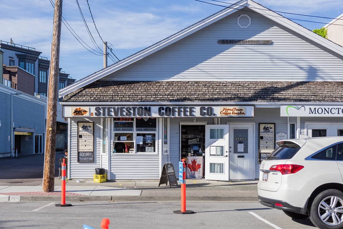 steveston neighbourhood guide steveton coffee exterior