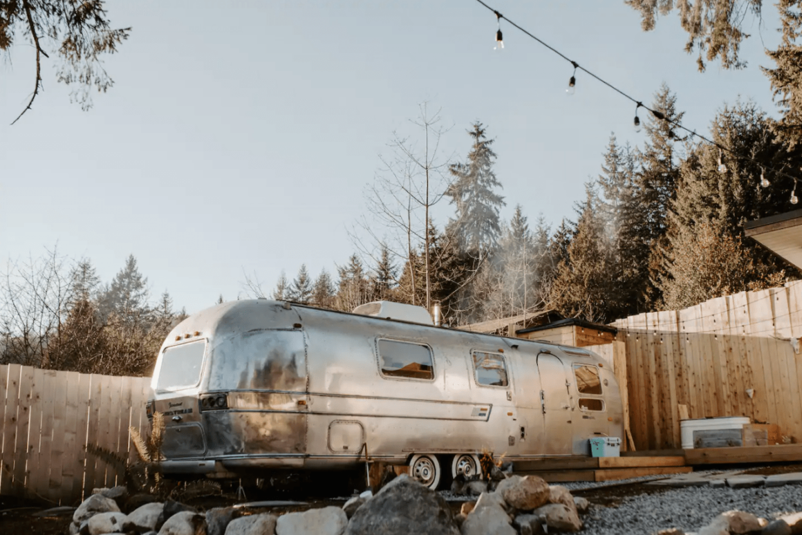 Best Airbnbs In Sunshine Coast & Sechelt - Modern Vintage Airstream on the Sunshine Coast