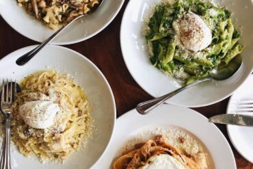 best italian restaurants in vancouver - ask luigi 4 popular pasta dishes