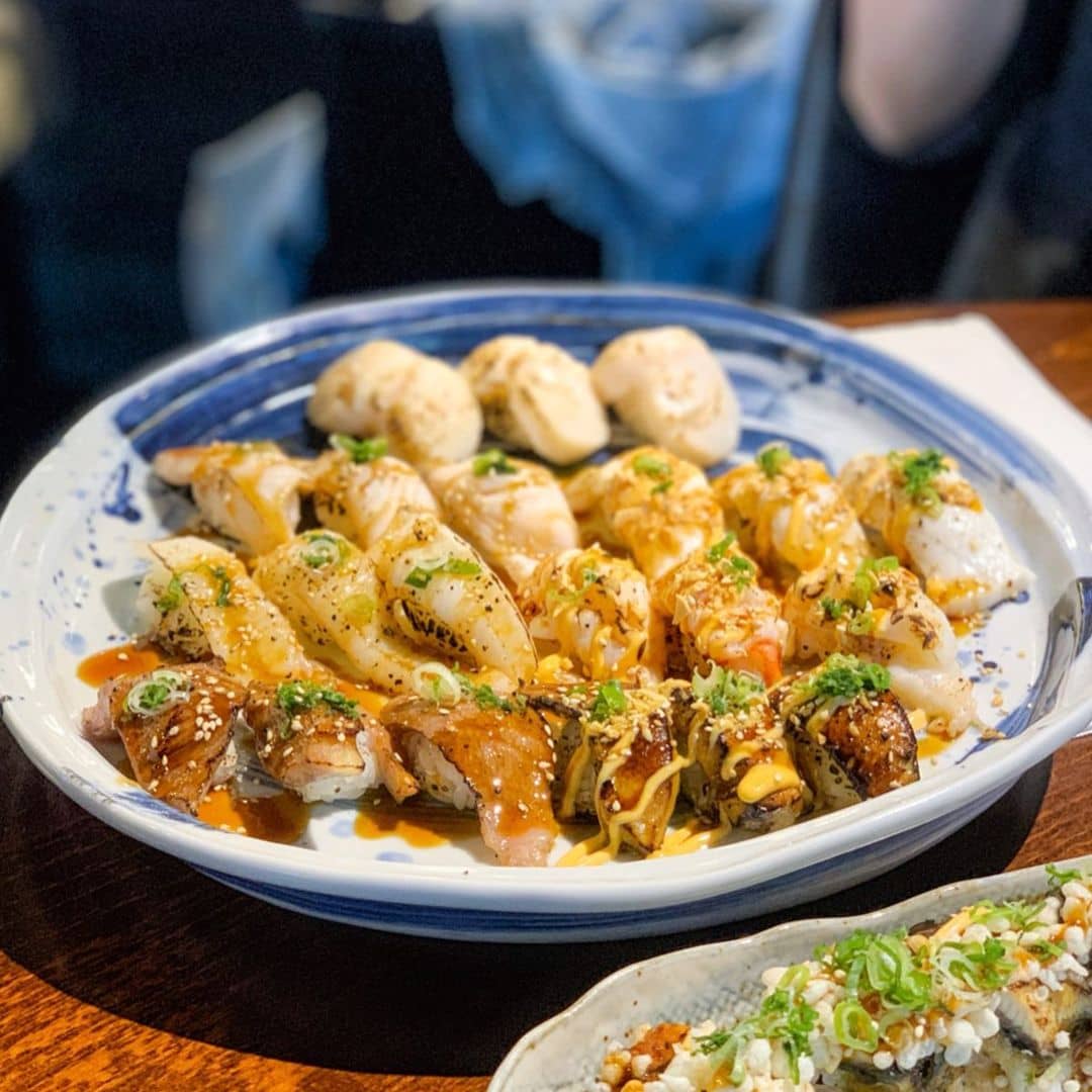 best restaurants in White Rock - taka's sushi on plate