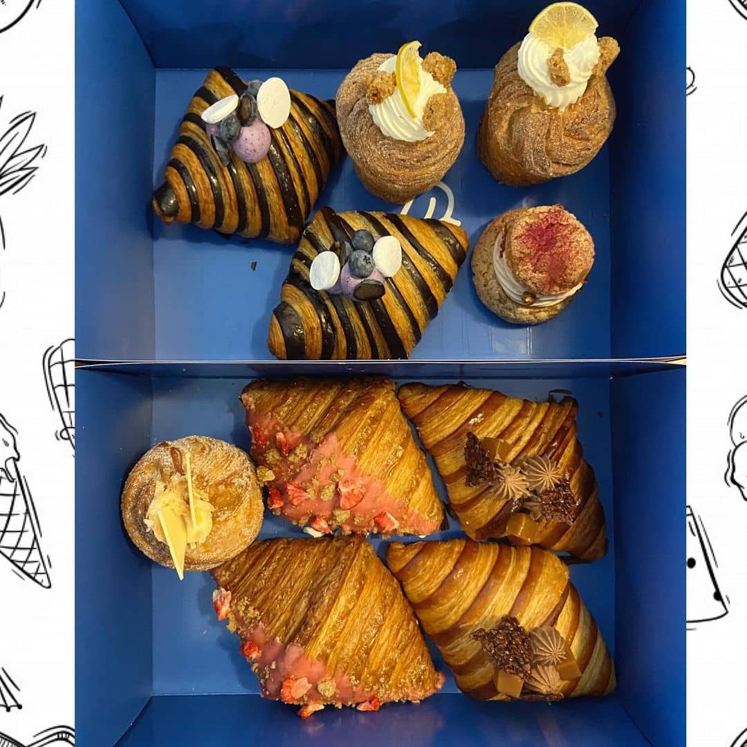 lonsdale quay travel guide - nemesis coffee box of croissants