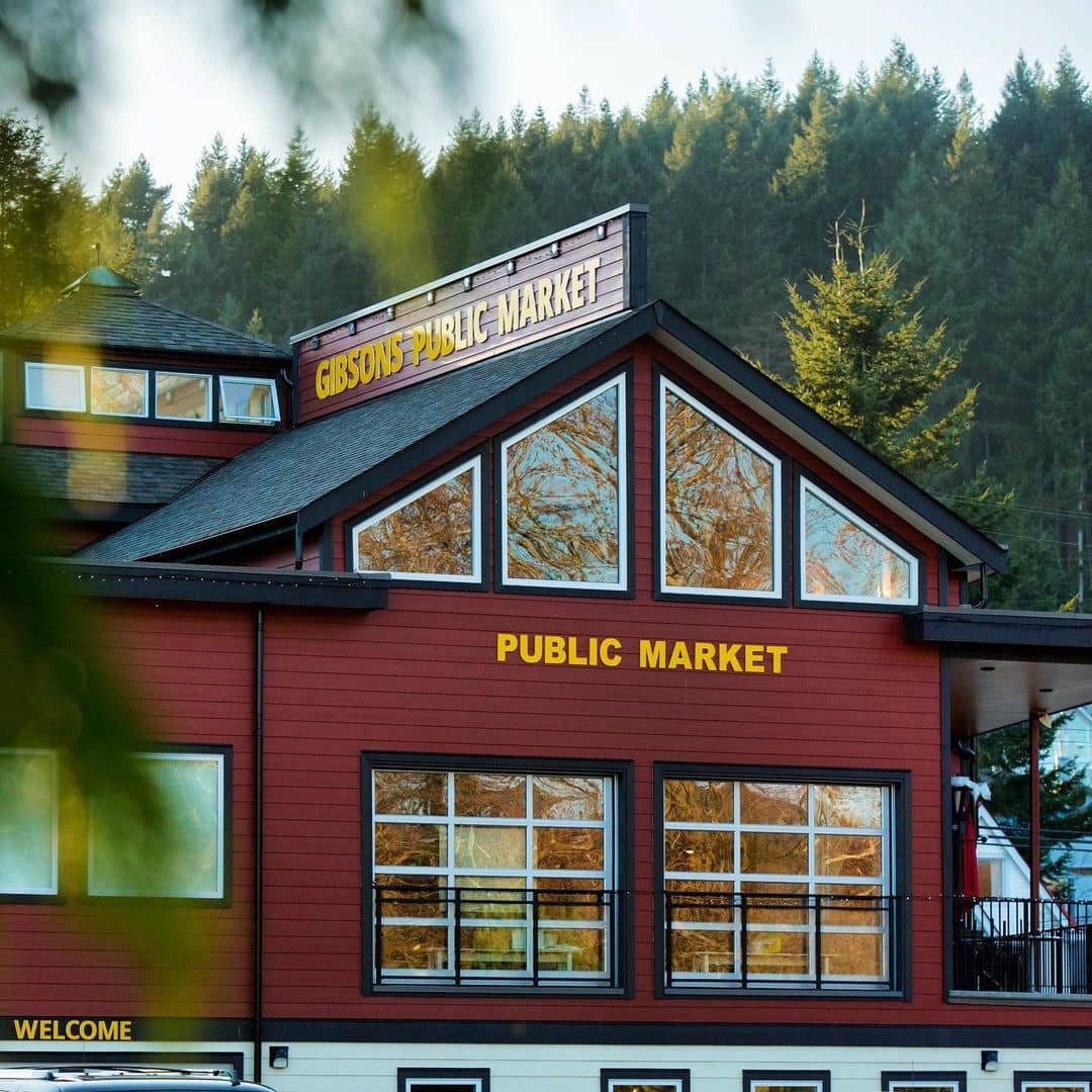 8 best day trips from vancouver - gibsons public market