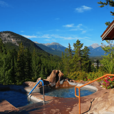 Best airbnbs in Banff - Feel at Home in the Rockies! Cozy Condo with Hot Pools Access exterior