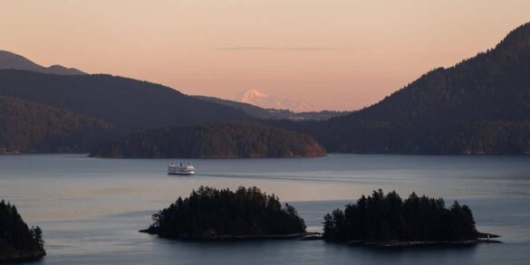 vancouver to sunshine coast - ferry