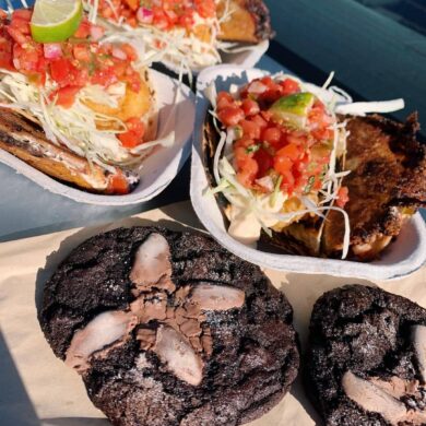 Places to Eat and Drink in Tofino - tacofino tacos and cookies