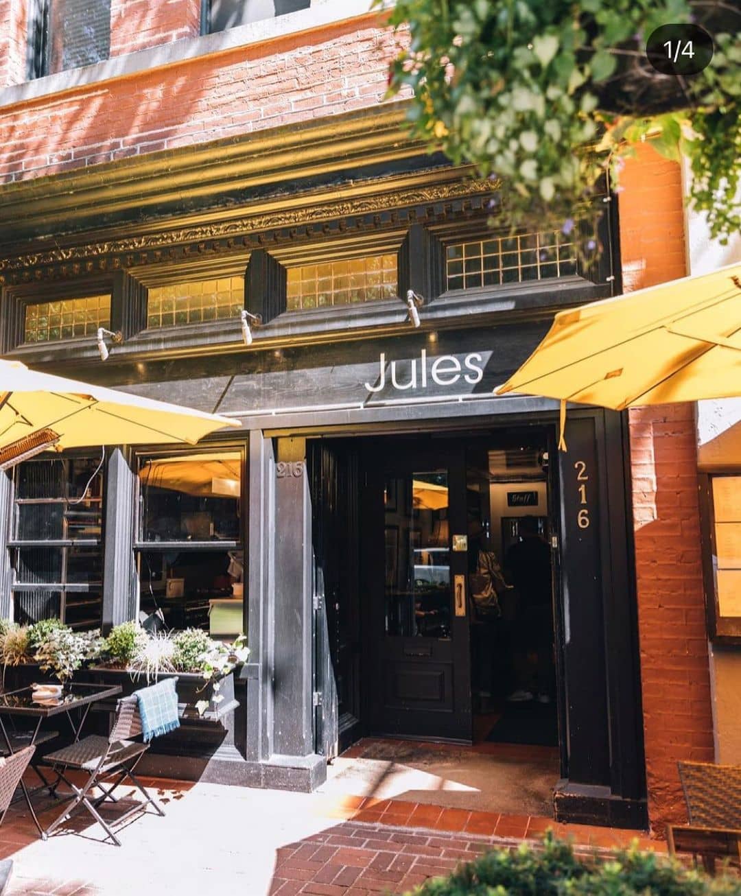 Vancouver Restaurant Patios -jules bistro