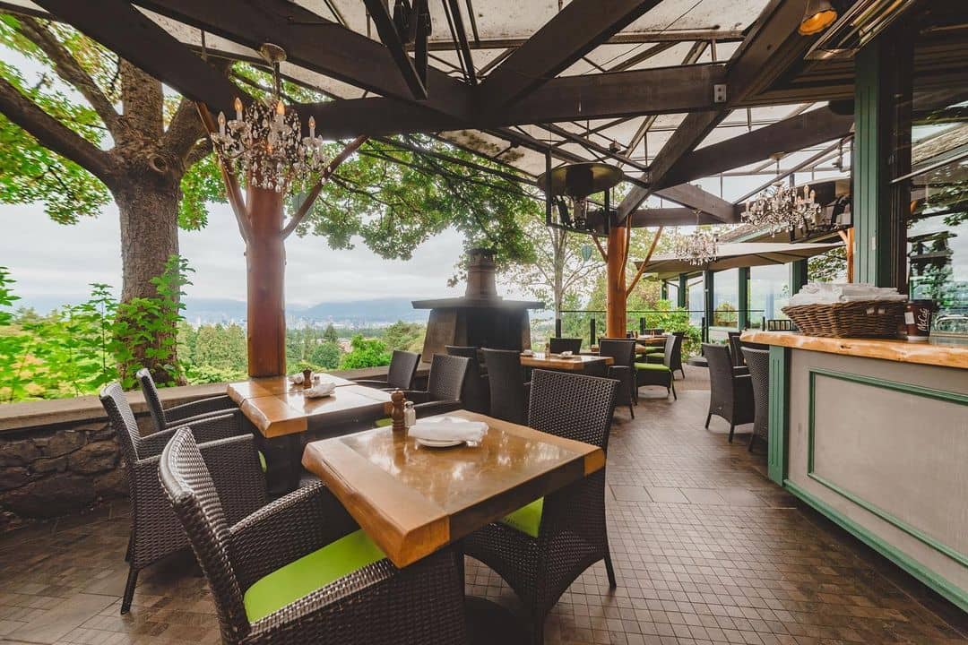 Vancouver Restaurant Patios - seasons in the park