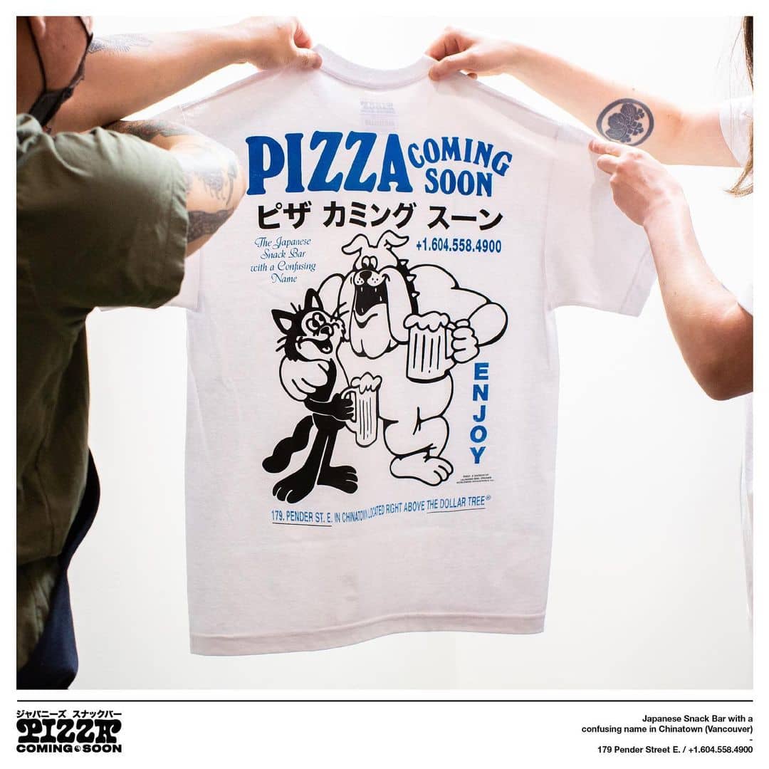 pizza coming soon apparel tshirt