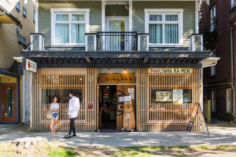 18 Best Japanese Restaurants In Vancouver What To Order 2024   West End Marutama Exterior 800x533 