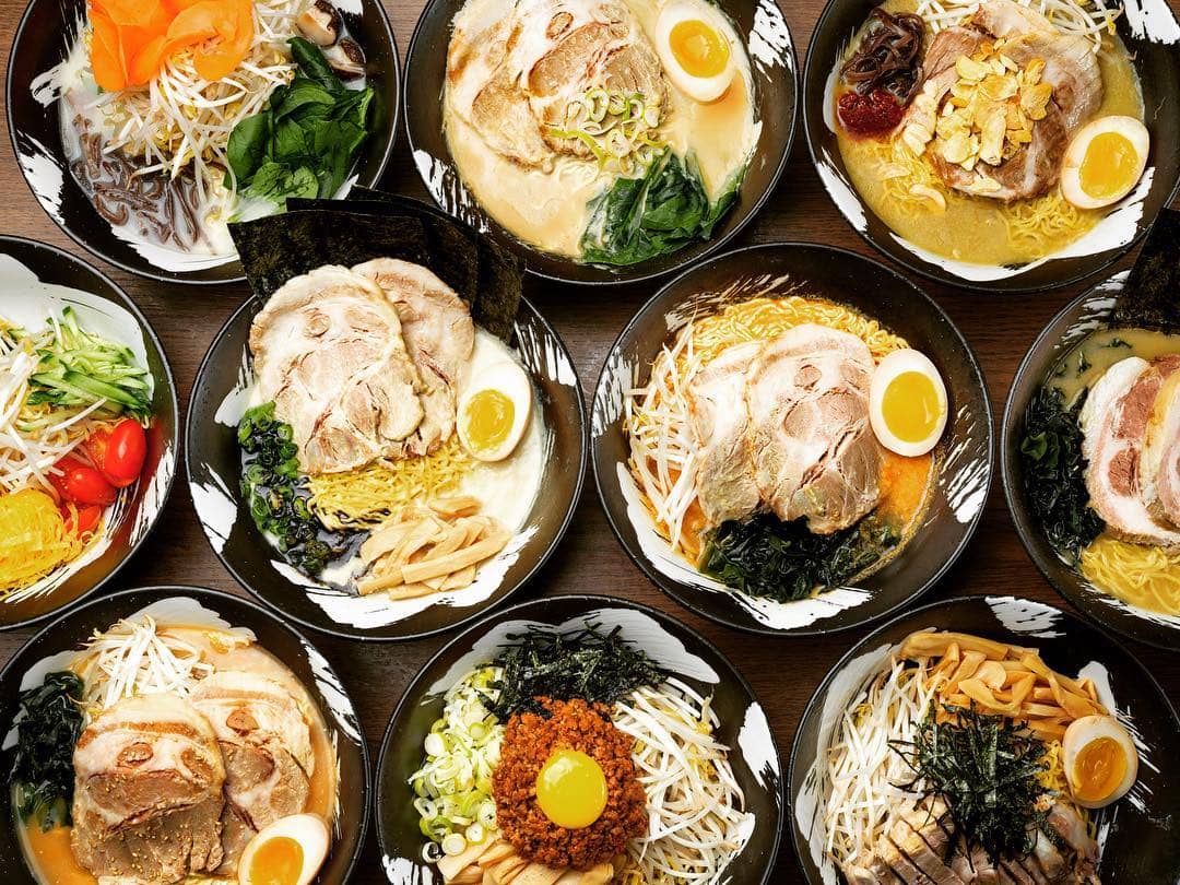 best ramen richmond - yah yah yah ramen multiple bowls of ramen