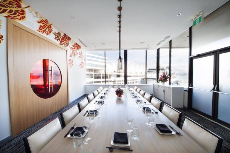 13 Best Private Room Restaurants In Vancouver For An Intimate Gathering   Private Room Restaurants In Vancouver Miku 770x513 