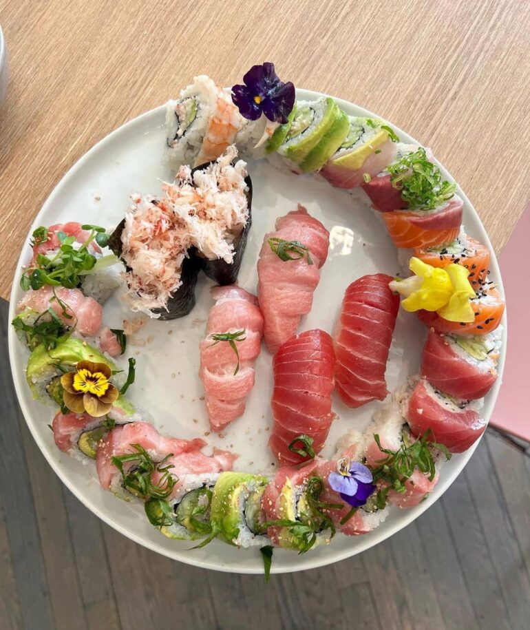 Best Sushi In Portland Fish And Rice 770x915 