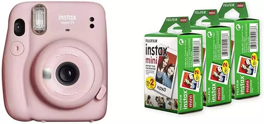 Fujifilm Instax Mini 11 Instant Camera  with Instax Mini Film