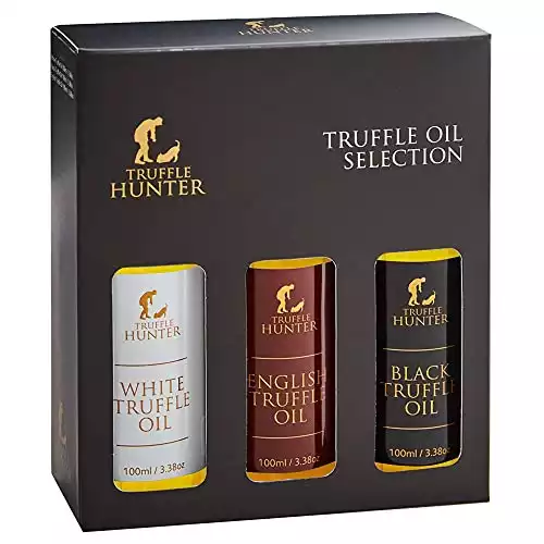 TruffleHunter - English, Black & White Truffle Oil Set