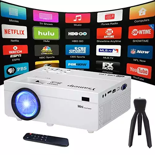 1080P Full HD Supported Portable Video Projector