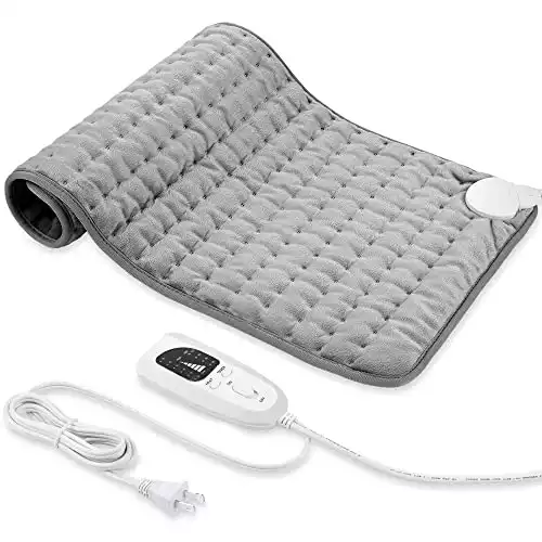 Heating Pad, Electric Heating Pad for Dry & Moist Heat