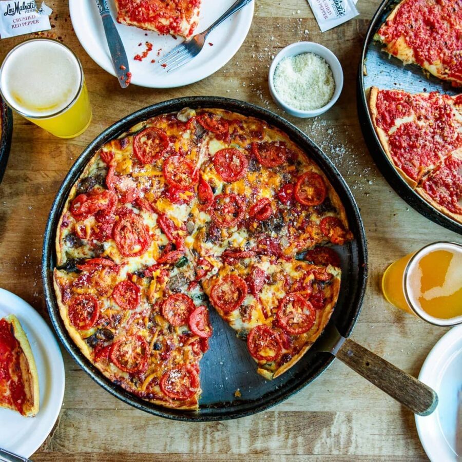 12 Best Pizza Spots In Chicago To Eat At In 2024 What To Order   Best Pizza In Chicago Lou Malnatis Pizzeria 900x900 