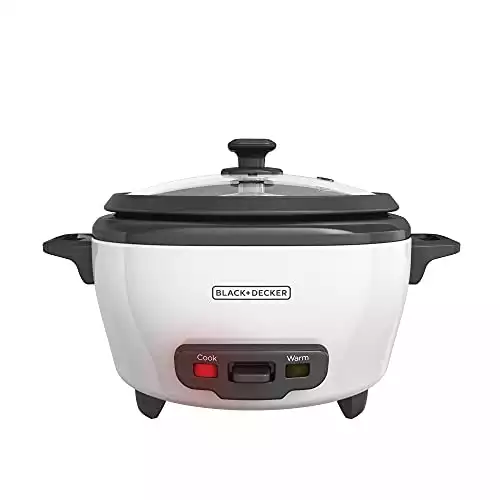 BLACK+DECKER Rice Cooker 6-Cup (Cooked)