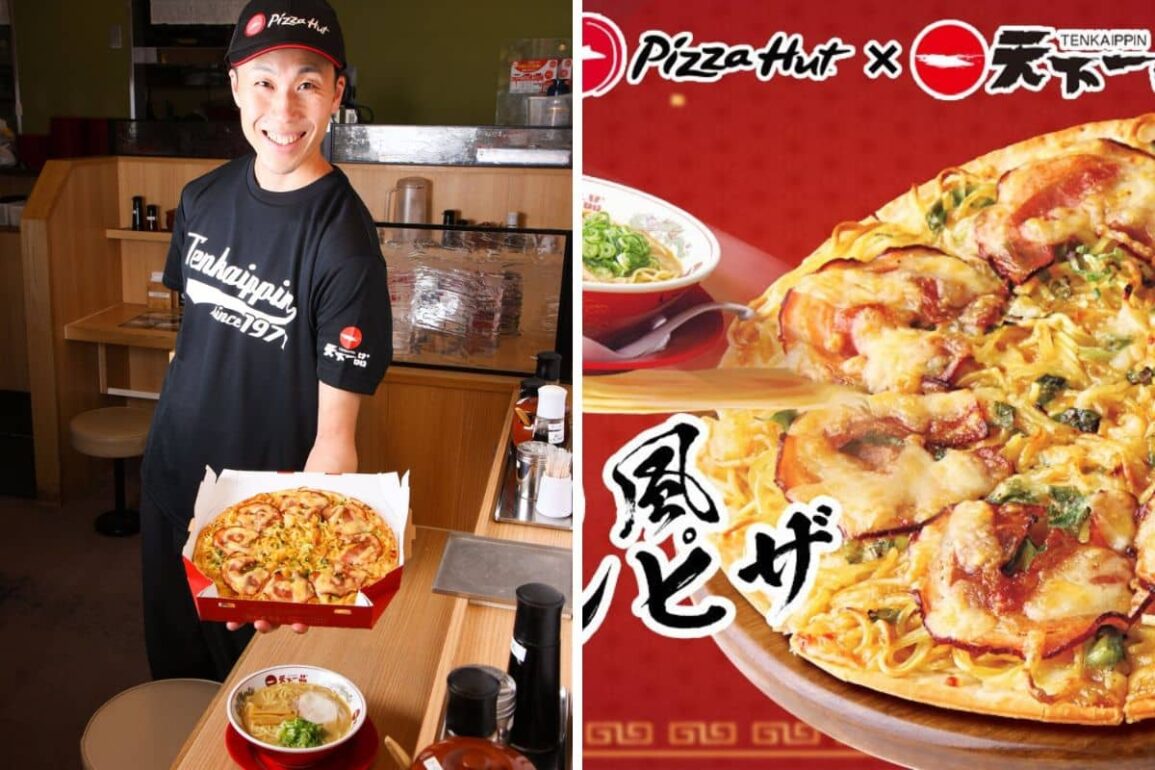 Pizza Hut Japan's Ramen Pizza: Noodle Topping Madness or Genius Move?