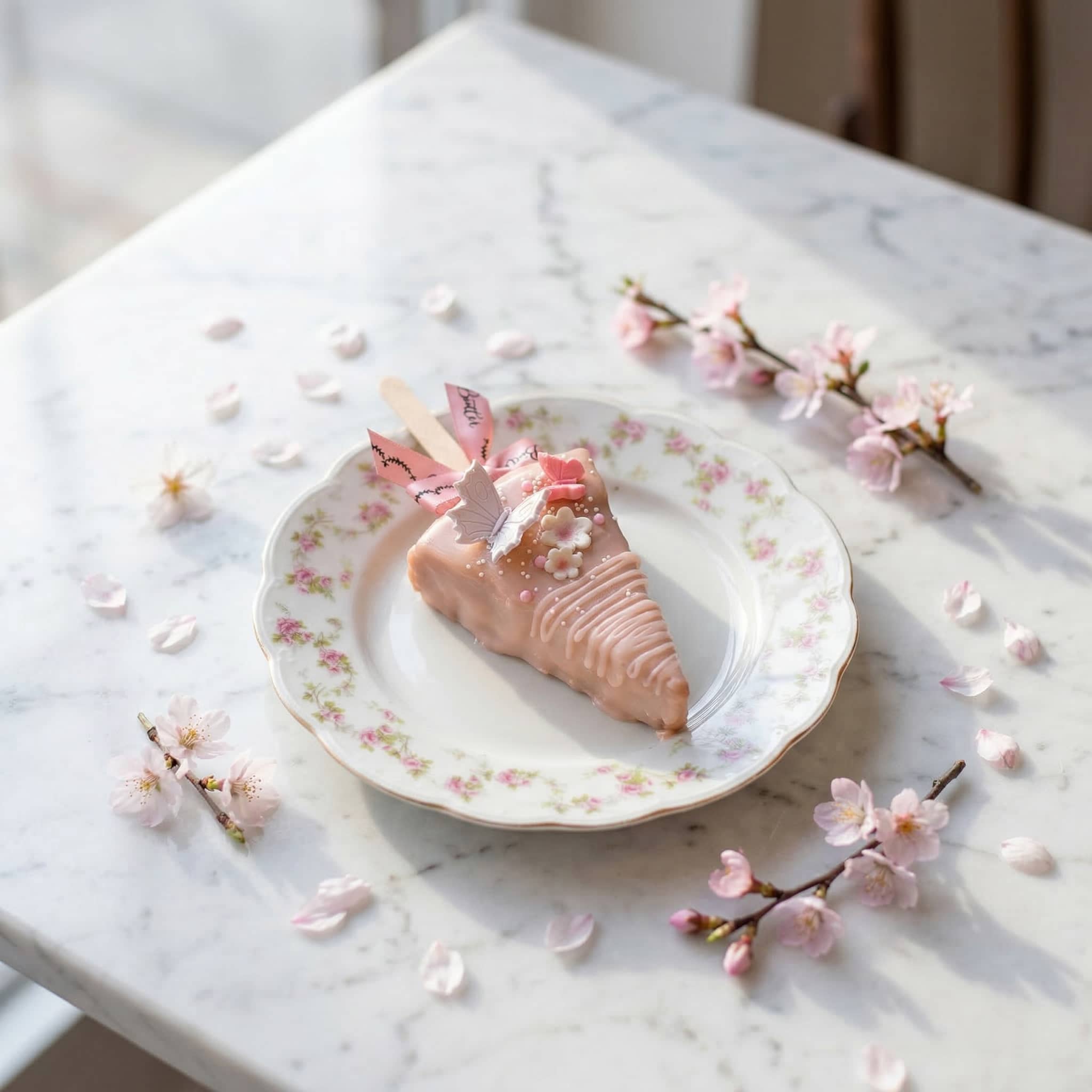 Butter Blossoms Cheesecake-sicles