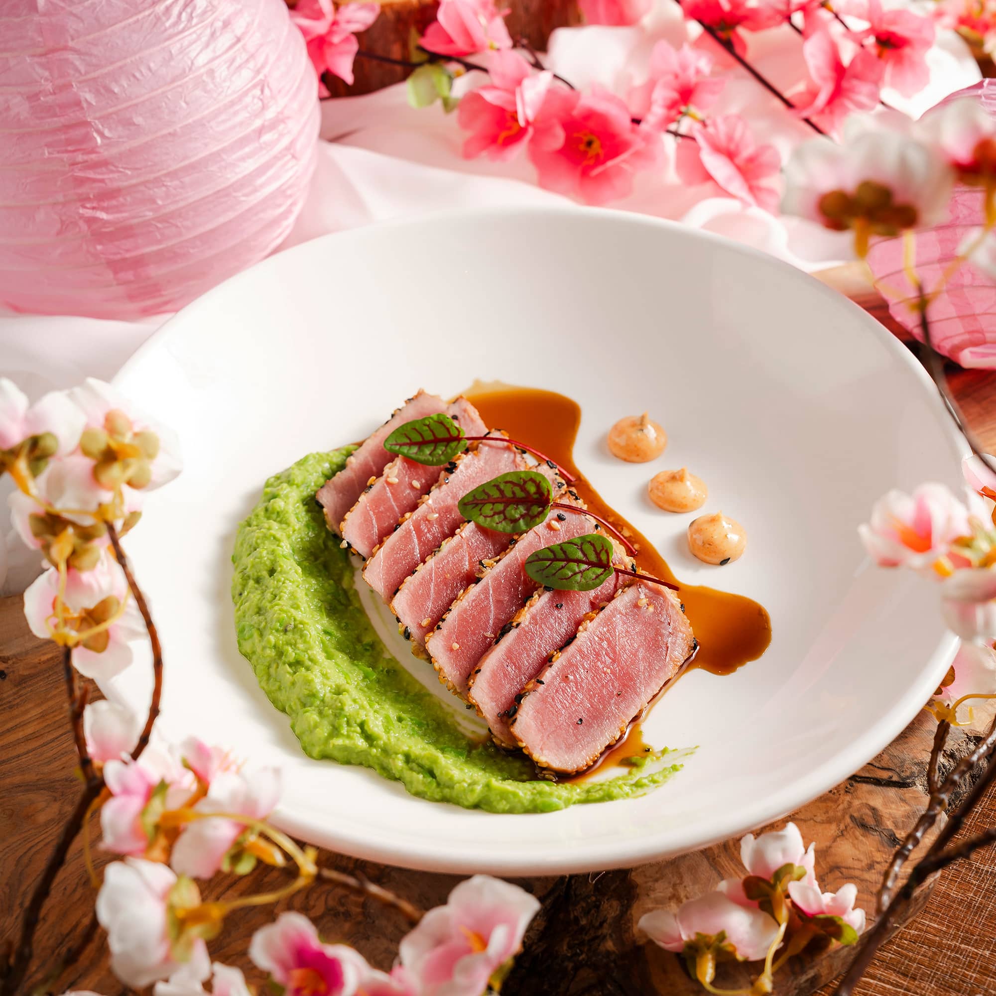 Seared Sesame Crusted Ahi Tuna