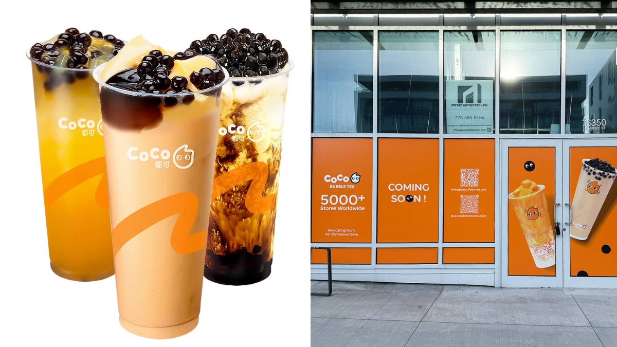 A Popular Taiwanese Bubble Tea Chain Is Relocating to Vancouver's