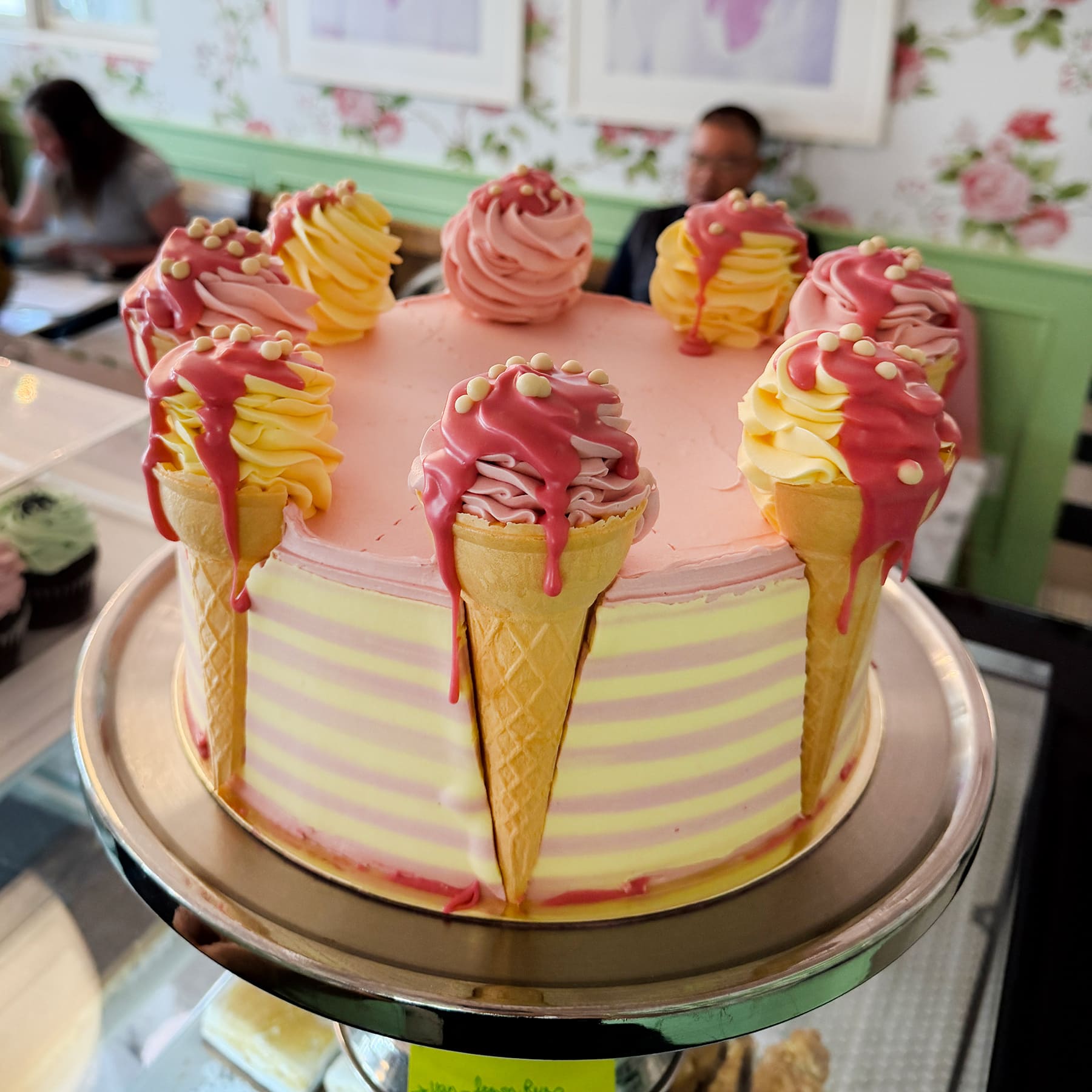 Sugar Cone Cake by the Slice