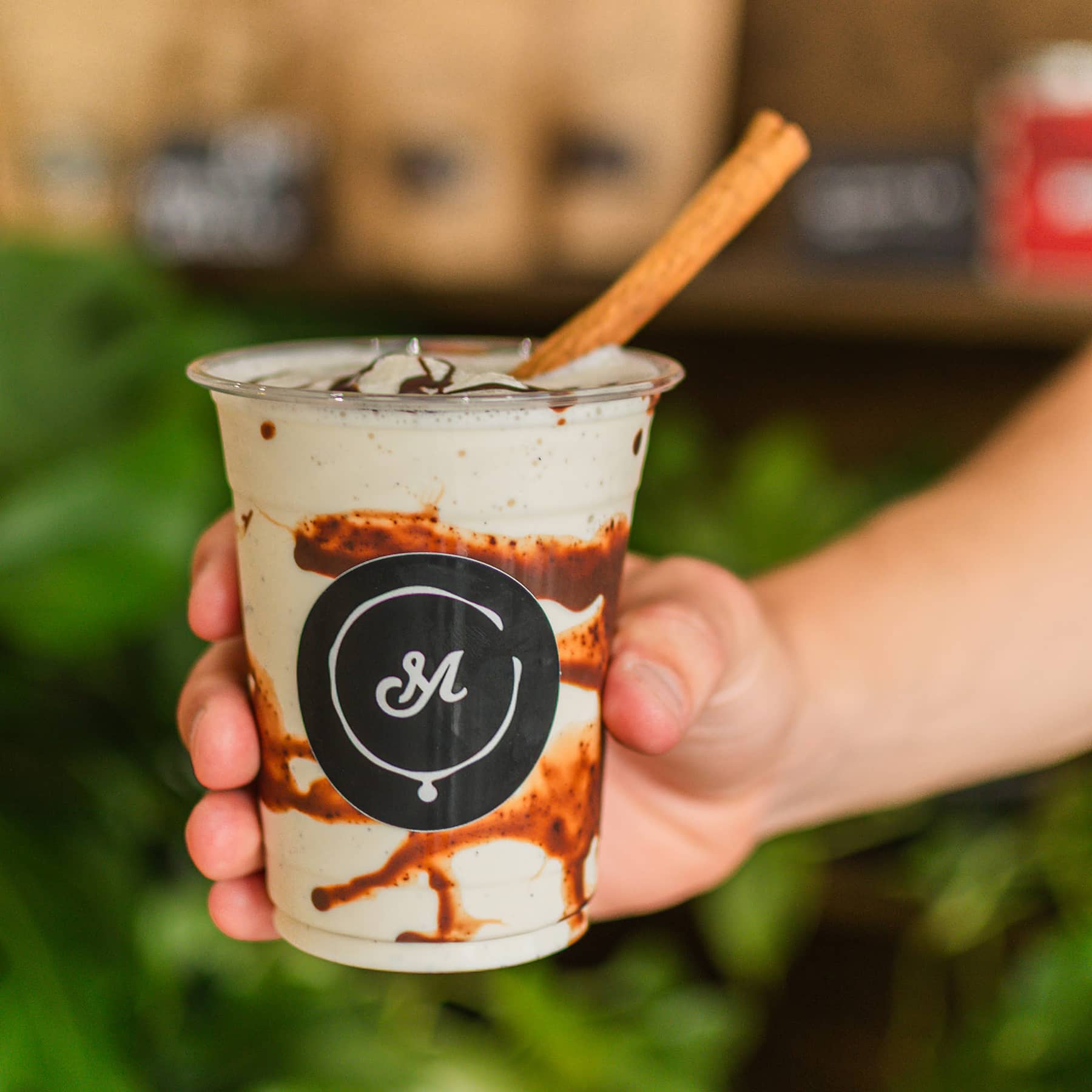 Hojicha Horchata Slush