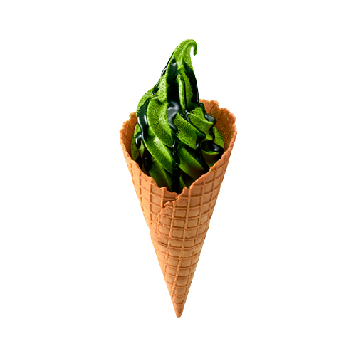 Triple Matcha Soft Serve