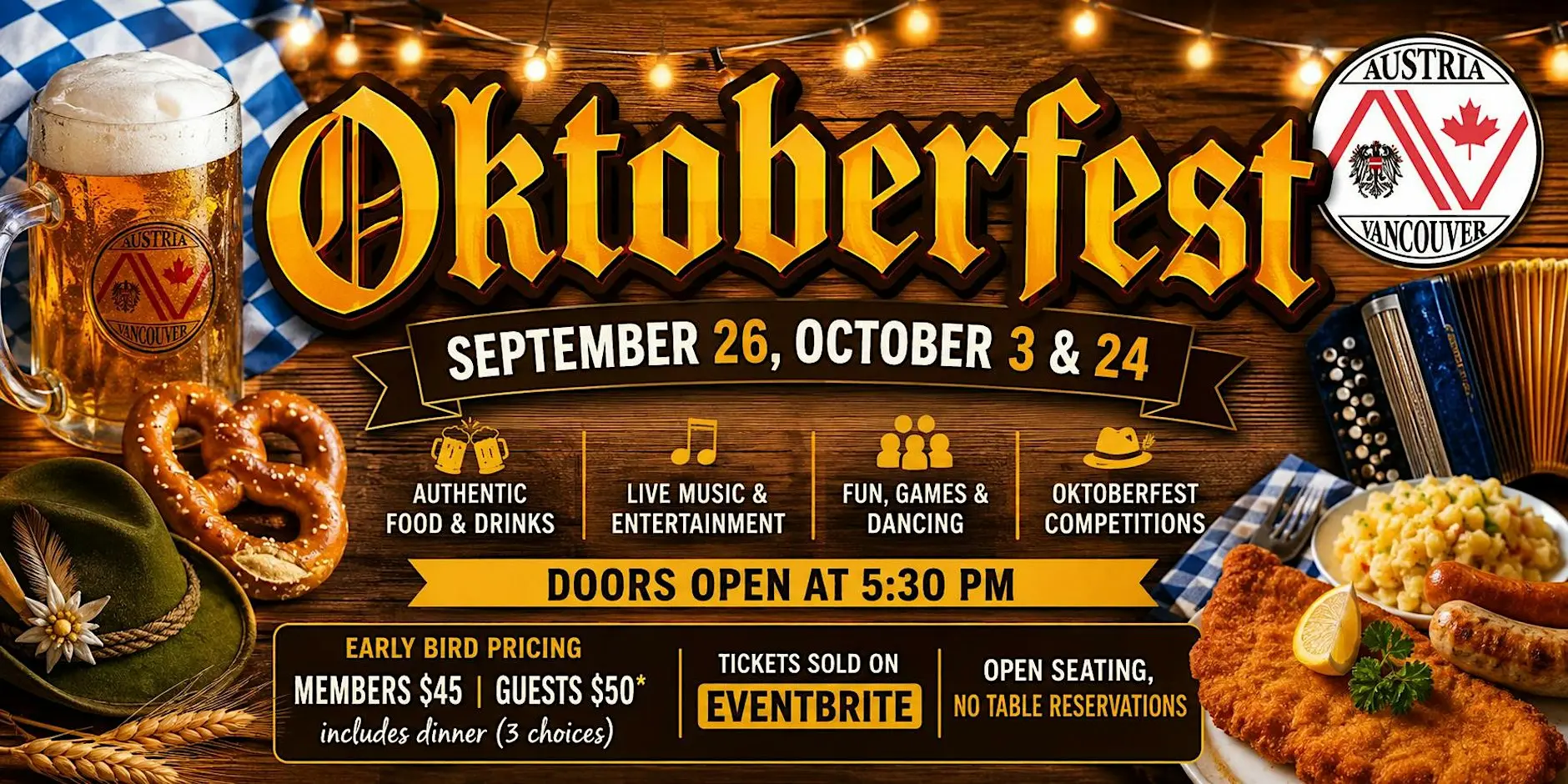 Oktoberfest - Austria Vancouver Club