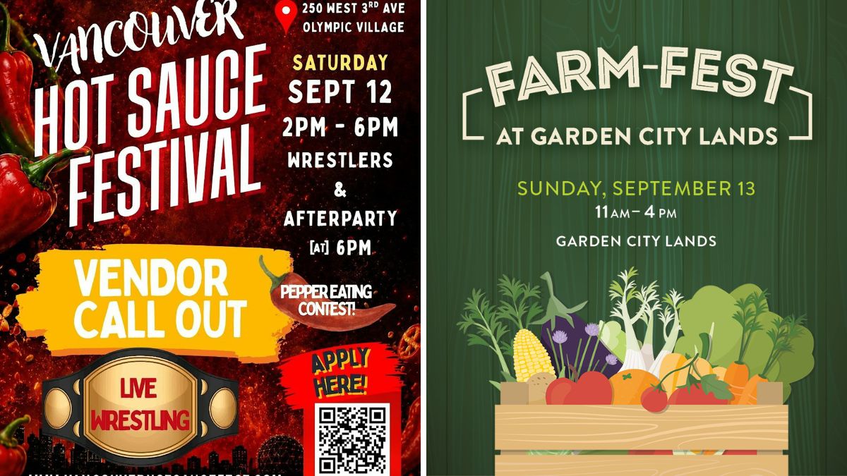 Things To Do In Vancouver This Weekend (September 11 to 13, 2026)