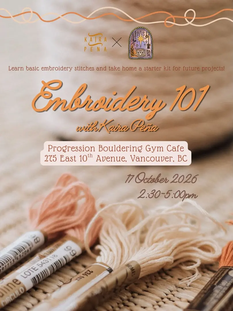 Embroidery 101