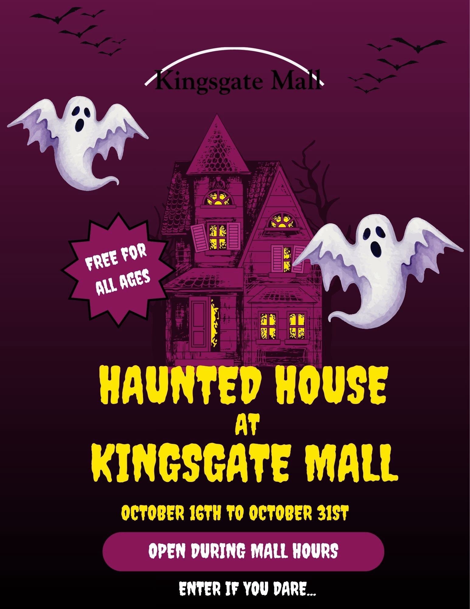 Haunted House at Kingsgate Mall